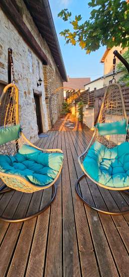 Terrasse privative suite Céleste